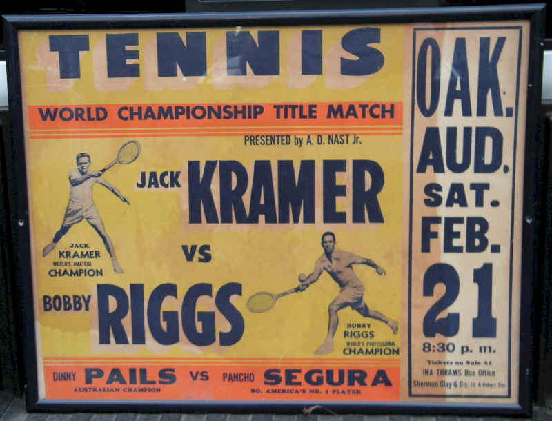 1948 Kramer vs Riggs Tennis AOW.jpg (394172 bytes)